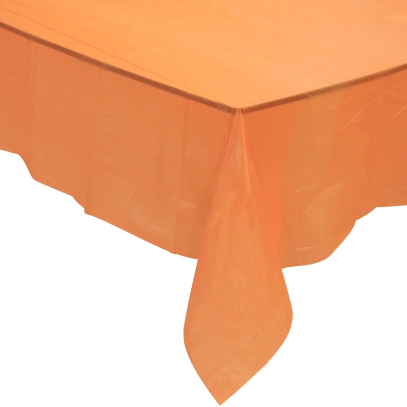 Solid Color Plastic Recktle Directure Tablecoth Tablecover for Events Description